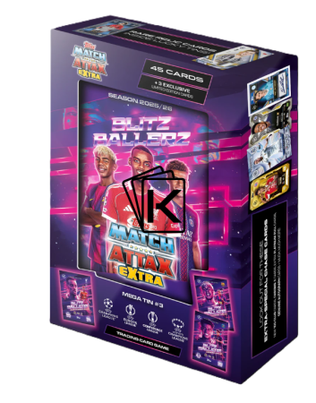 2025-26 Topps Match Attax EXTRA UEFA Club Competitions Mega Tin BlitzBaller