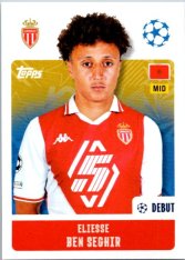 2024-25 Topps Champions League 60 Eliesse Ben Seghir (AS Monaco)