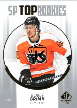 2022-23 Upper Deck SP Authentic SP Top Rookies TR-19 Bobby Brink - Philadelphia Flyers