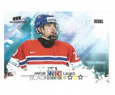 Hokejová kartička Czech Ice Hockey Team 50. Jakub Lauko
