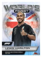 2024 Topps Finest F1 World’s Finest WF-6 Lewis Hamilton – Mercedes-AMG Petronas Formula One Team