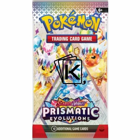 Pokémon Prismatic Evolutions Booster Balíček