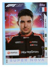 2025 Topps Turbo Attax F1 Moneygram Haas Supernova 346 Esteban Ocon