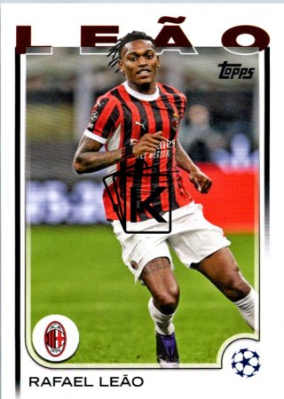 fotbalová kartička 2024-25 Topps UEFA Club Competitions Flagship 11 Rafael Leão AC Milan