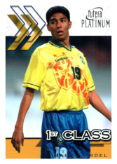 2001 Futera Platinum 1st Class 13 Mario Jardel Brasil