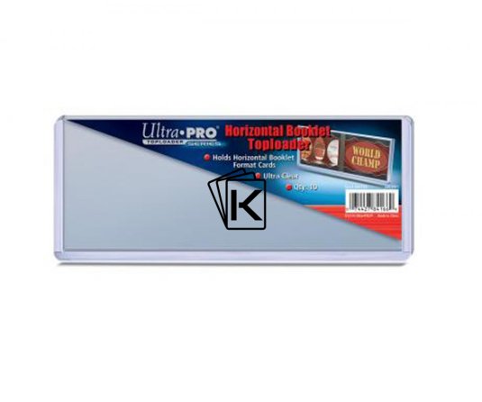 Ultra Pro Plastový toploader Booklet Horizontal