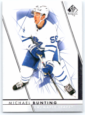 2022-23 Upper Deck SP Authentic 79 Michael Bunting - Toronto Maple Leafs