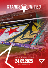 2025-26 SportZoo SK Slavia Praha Stands United SU-3 Slavia vs. Ostrava