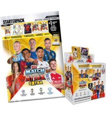 2024-25 Topps Match Attax EXTRA UEFA Club Competitions Starter Set ( Starter pack + Box)