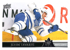 2020-21 UD Series One 171 John Tavares - Toronto Maple Leafs