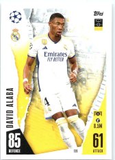 Fotbalová kartička 2023-24 Topps Match Attax UEFA Club Competitions 139 David Alaba Real Madrid CF