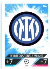 Fotbalová kartička 2022-23 Topps Match Attax UCL 334 Team Logo - Inter Milan