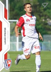 fotbalová kartička SportZoo 2020-21 Fortuna Liga Serie 2 řadová karta 321 Lukáš Pfeifer FK Pardubice