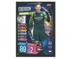 Fotbalová kartička 2019-2020  Topps Champions League Match Attax - Manchester City - Ederson 2