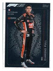 2025 Topps Turbo Attax F1 Moneygram Haas Diamond Pull 321 Esteban Ocon