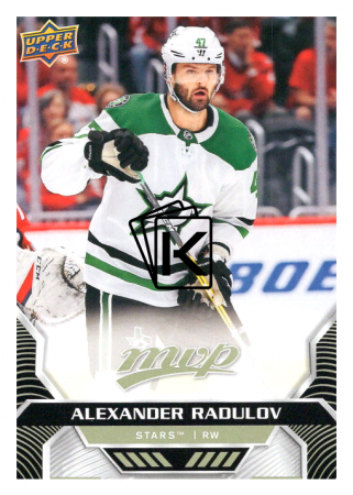 2020-21 UD MVP 25 Alexander Radulov - Dallas Stars