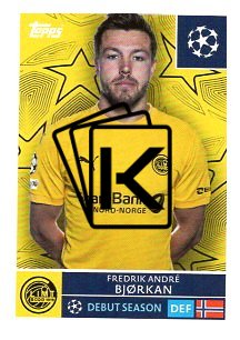 2025-26 Topps Champions League FK Bodø/Glimt 519 Fredrik André Bjørkan