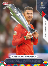 2025 Topps Now 007 Cristiano Ronaldo Portugal - UEFA Nations League Final