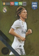 Fotbalová kartička Panini FIFA 365 – 2019 UPDATE Limited Edition Luka Modric Real Madrid CF