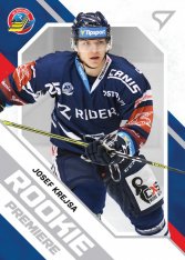hokejová kartička 2021-22 SportZoo Tipsport Extraliga Rookie Premiere RP-5 Josef Krejsa HC Vítkovice Ridera