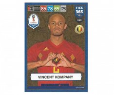 Fotbalová kartička Panini FIFA 365 – 2019 Heroes 359 Vincent Kompany (Belgium)