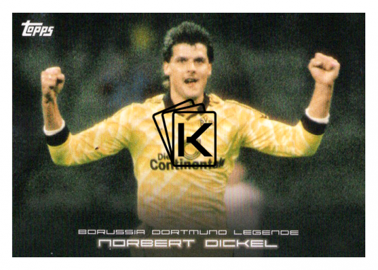2020 Topps Borussia Dormund Legends 37 Norbert Dickel
