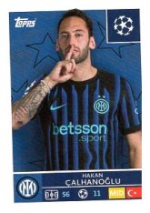 2025-26 Topps Champions League FC Internazionale Milano 221 Hakan Çalhanoğlu