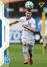 fotbalová kartička SportZoo 2020-21 Fortuna Liga Gold Limited 122 David Douděra FK Mladá Boleslav /99