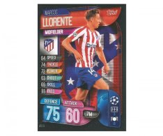 Fotbalová kartička 2019-2020  Topps Champions League Match Attax - Marcos Llorente - Atletico Madrid 9