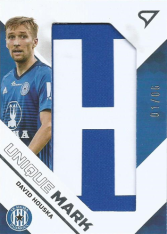 2020-21 SportZoo Fortuna Liga Unique  Mark UM23 David Houska Letter H 1/6