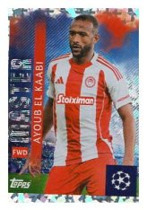2025-26 Topps Champions League   Olympiacos 332 Ayoub El Kaabi - Master