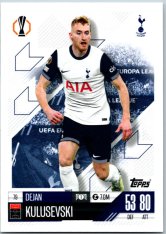 fotbalová kartička 2024-25 Topps Match Attax UEFA Club Competitions  79 Dejan Kulusevski (Tottenham Hotspur)