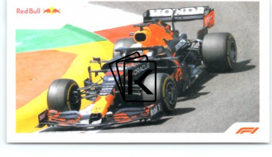 samolepka 2021 Topps Formule 1 Widescreen 41 Max Verstappen Red Bull