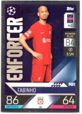 Fotbalová kartička 2022-23 Topps Match Attax UCL Enforcer 35 Fabinho - Liverpool