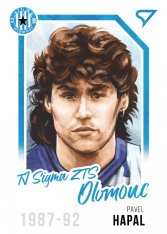 fotbalová kartička 2023 Sportzoo Dekády Portrét P-020 PAVEL HAPAL SK Sigma Olomouc