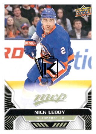 2020-21 UD MVP 166 Nick Leddy - New York Islanders