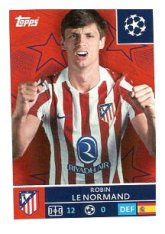 2025-26 Topps Champions League Atlético Madrid 117 Robin Le Normand
