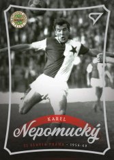 fotbalová kartička 2023 Sportzoo Dekády N-008 KAREL NEPOMUCKÝ TJ SLAVIA PRAHA