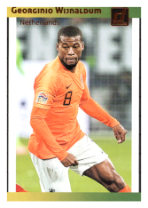 2018-19 Panini Donruss Soccer 1989 Tribute  DT-17 Georginio Wijnaldum - Netherlands