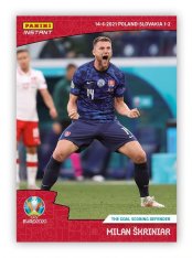 Předprodej Fotbalová kartička 2021 Panini Instant EURO 10 Milan Škriniar The goal scoring defender