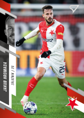 fotbalová kartička 2023-24 SportZoo Fortuna Liga 222 Jakub Hromada SK Slavia Praha