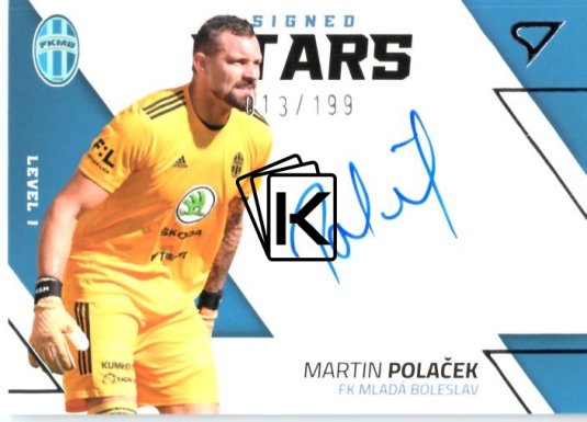 2022-23  Sprotzoo Fortuna Liga Singed Stars Level 1 Martin Polaček FK Mladá Boleslav