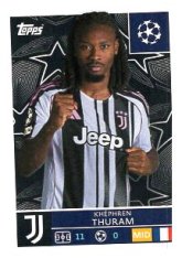 2025-26 Topps Champions League Juventus 247 Khéphren Thuram