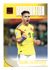 2018-19 Panini Donruss Soccer Dominator D-4 Radamel Falcao Garcia - Colombia