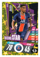 fotbalová kartička Topps Match Attax Champions League 2020-21 Rising Star RS12 Colin Dagba - PSG