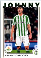 fotbalová kartička 2024-25 Topps UEFA Club Competitions Flagship 84 Johnny Cardoso Real Betis