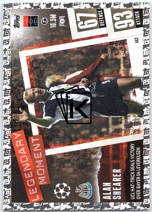 Fotbalová Kartička 2023 24 Topps Match Attax Uefa Club Competitions