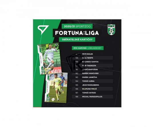 2020-21 SportZoo Fortuna Liga Týmový set MFK Karviná