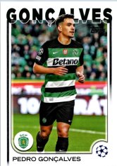 fotbalová kartička 2024-25 Topps UEFA Club Competitions Flagship 134 Pedro Gonçalves Sporting Lisabon