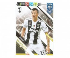 Fotbalová kartička Panini FIFA 365 – 2019 Team Mate 188 Mario Mandzukic Juventus